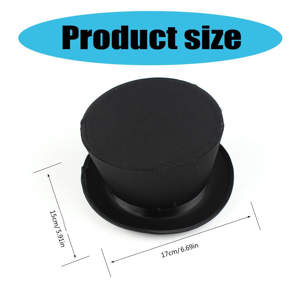 Elegant Magicians Hat Top Hat Headband for Unisex Fashion Accessory Stylish Lady Panama Hat Detail