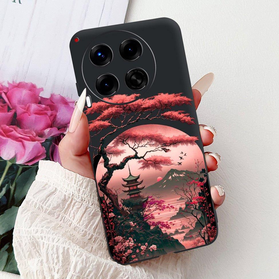 Черный Для Tecno Camon 30 CL6 CL6k Чехол Для Techno Camon 30 5G CL7 Крышка Роскошный Модный Забавный Милый Забавный Расписной Мягкий ТПУ