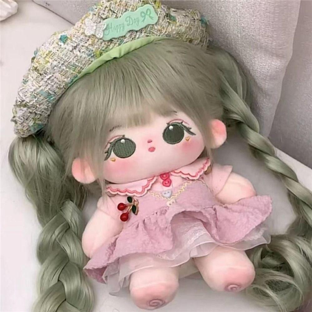 Красивая одежда для 20-сантиметровой хлопковой куклы, модная толстовка, трендовый K-pop наряд для плюшевых кукол