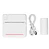 Mini Thermal Printer HD Print 200dpi Resolution Inkless Rechargeable Portable Pocket Printer