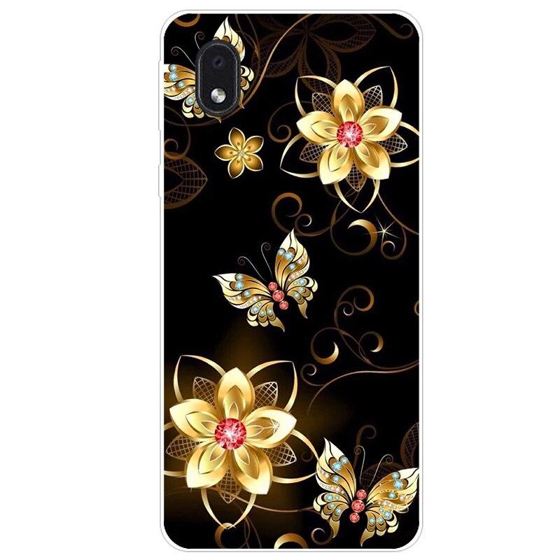 Чехол для Samsung Galaxy M01 A01, чехол для Samsung Galaxy M01 Core, мягкий чехол M 01 A01 Core, модный защитный черный силиконовый чехол
