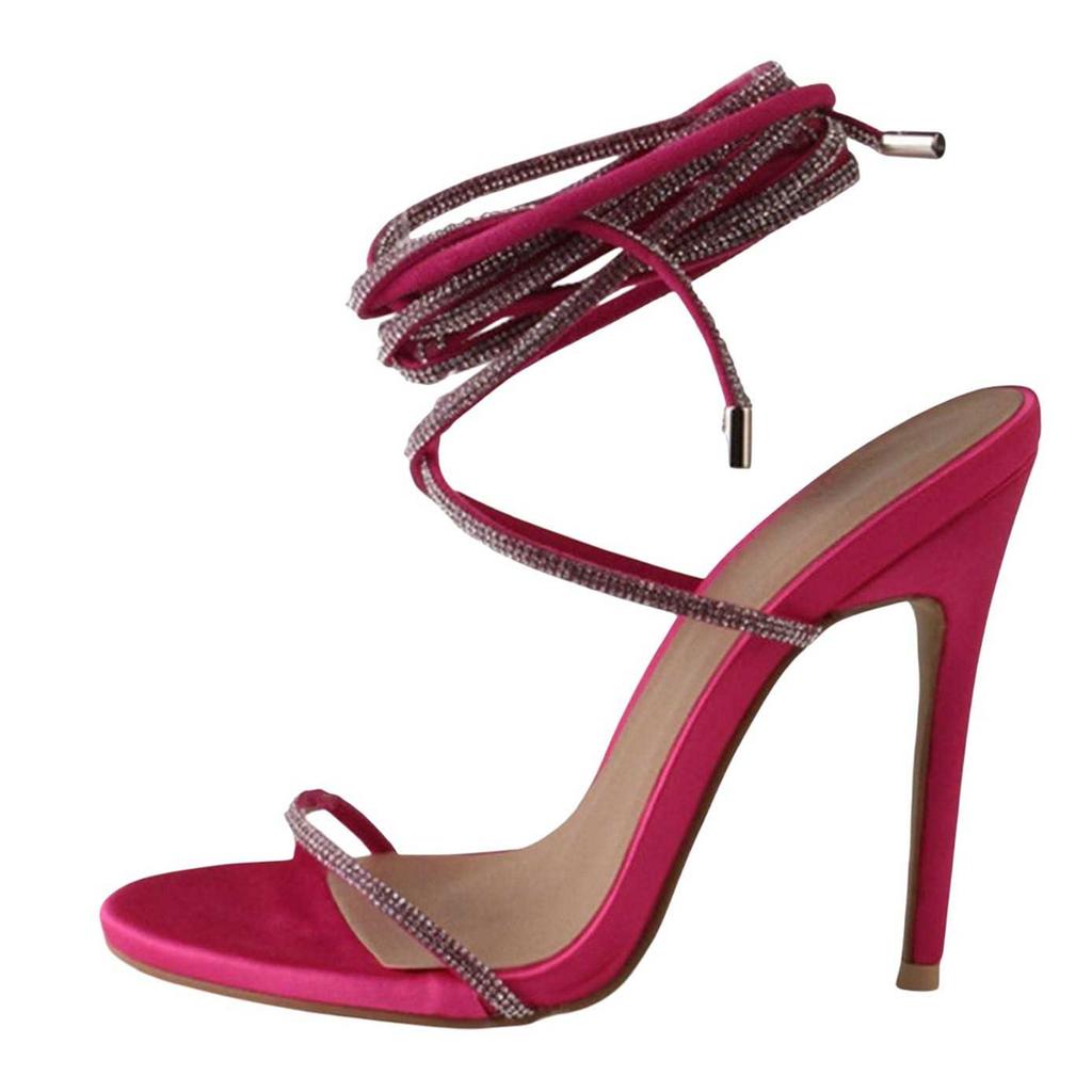 Where's That From Womens/Ladies Strappy Stiletto Heel Sandals