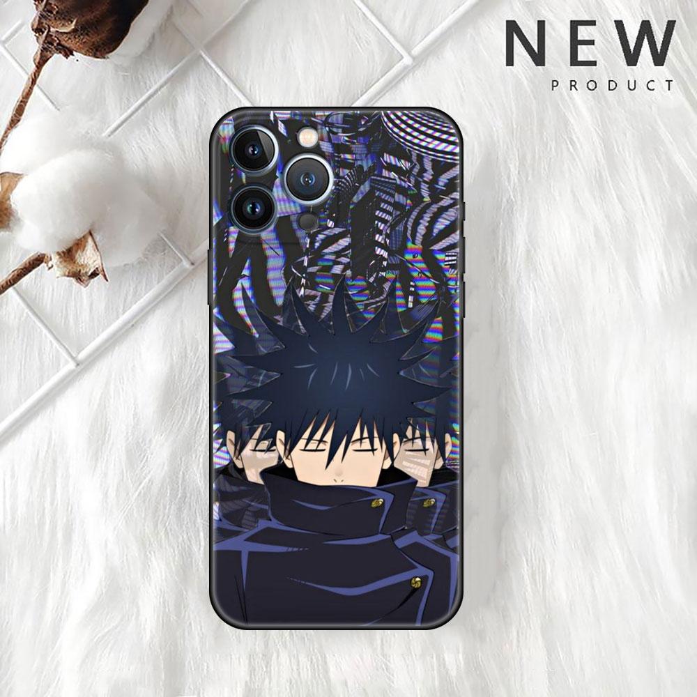 Чехол Anime Jujutsu Kaisen для Apple iPhone 14 Pro Max 13 11 12 Mini SE 7 8 Plus X XS 6 6S силиконовый чехол для телефона мягкий TPU Funda