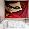 The Incredibles Print Tapestry, Backdrop, Easy Setup, Ideal for Bedroom, Office & Living Room, with Aesthetic Wall Hanging Decor.