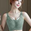 Large Breasts Show Small Sexy Thin Section Soft Steel Ring Underwear Adjustable Top Support Anti-sagging Steel Ring Polymerization Bra