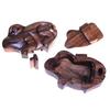 Wooden Puzzle Box Frog Sheesham