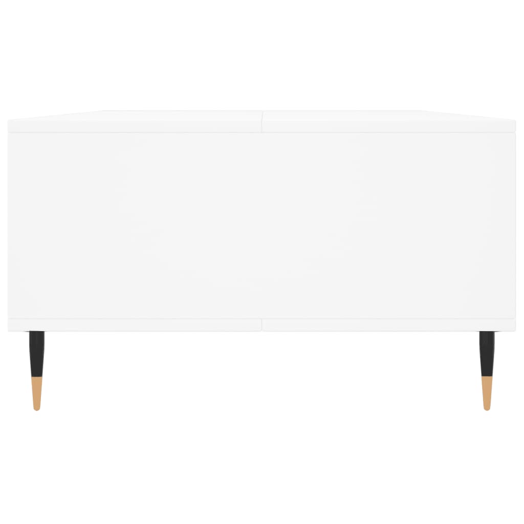 Coffee Table, White, 104x60x35 Cm, Wood-based Material