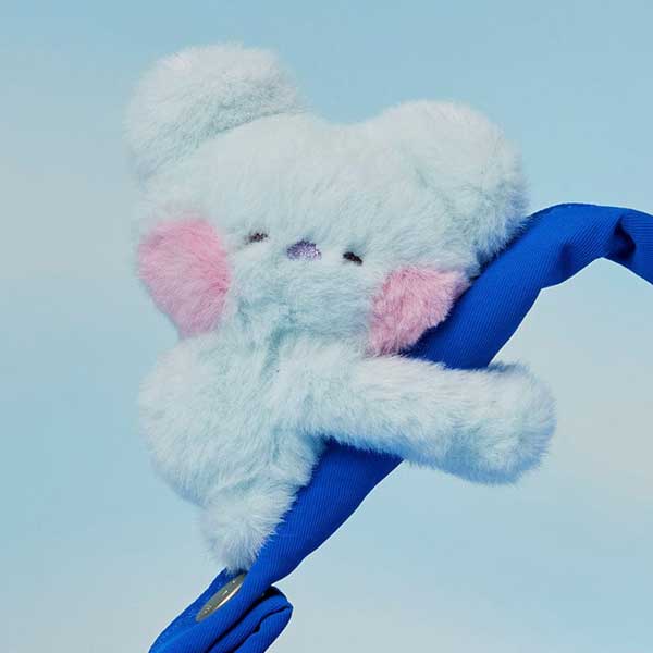 Официальный мини-брелок-плюш BT21 minini 'Обними меня' на магните - Умный дорожный брелок