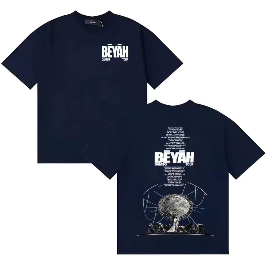 Singer Damso 2026 Hot Album Fashion Tshrit Hip Hop Teenagers Short Sleeve T Shirt Men Women Summer Cotton Tshrit Y2k