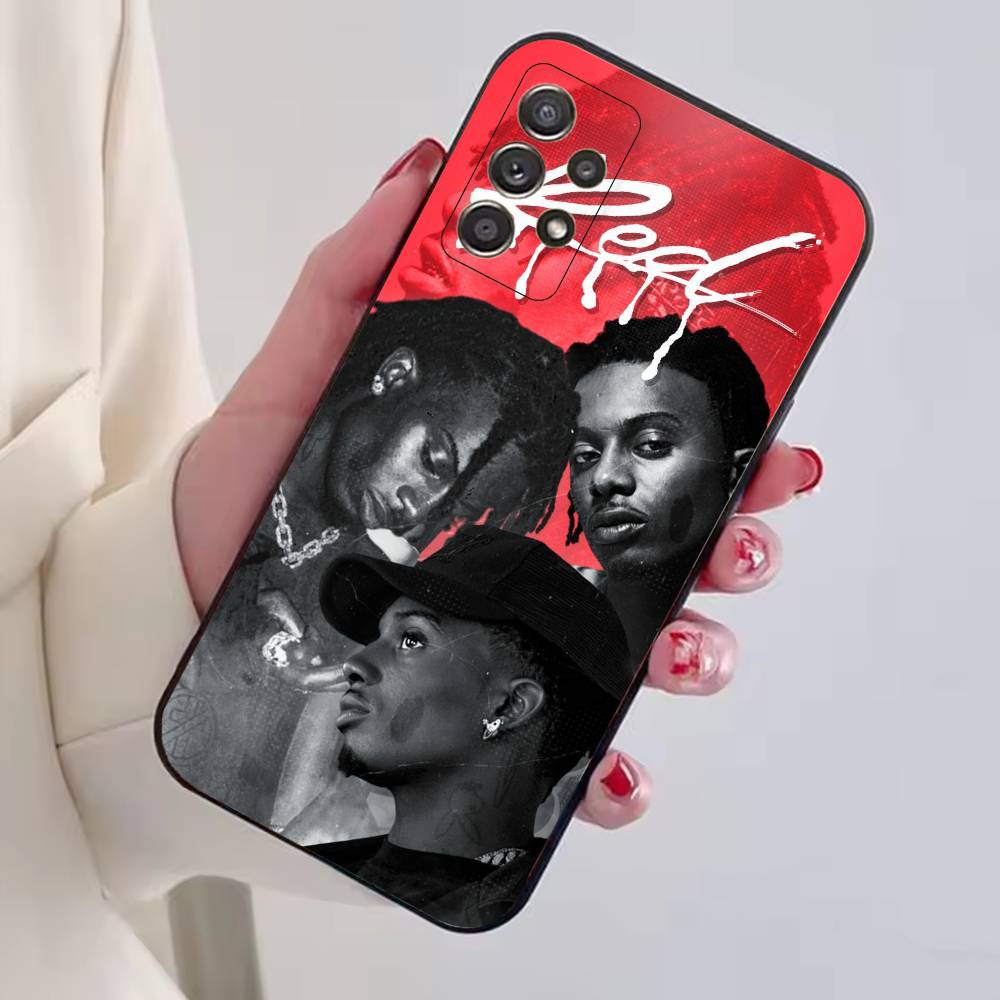 Чехол для телефона рэпера P-Playboi Carti для Samsung S25, S24, S21, S22, S23, S30, Ultra, S20, Plus, Fe, Lite, Note, 10, Черный Чехол