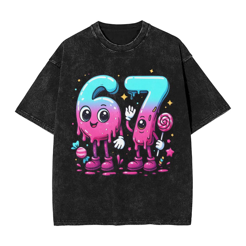 Six Seven Bruh Santa Christmas Cool Santa Claus Tshirt Cotton Tshirts Beach O Neck Fashion Tee Shirt Loose Plus Size Tops