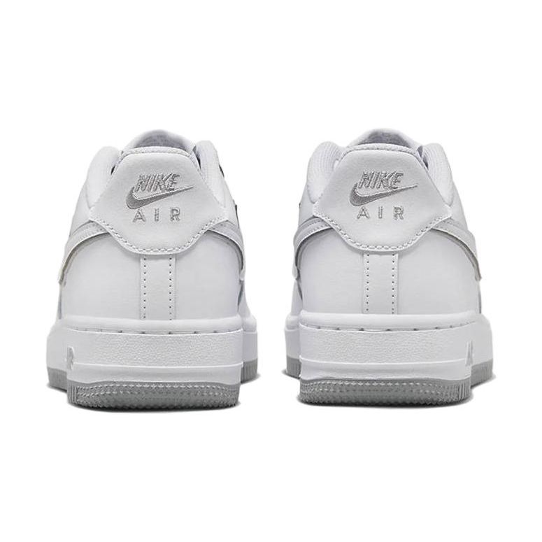Nike Air Force 1 GS White Wolf Grey Kids Sneakers DX5805-100