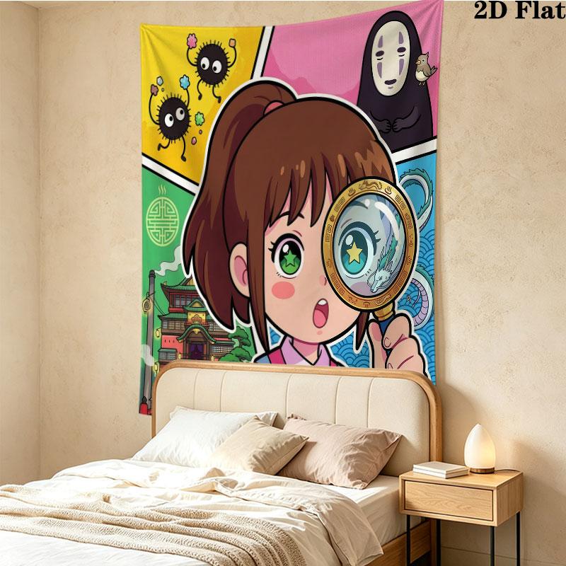 Away Wall Tapestry Aesthetic Wall Hanging Printed Fabric Blanket Decorative Tapestries For Bedroom Living Room Home Decor