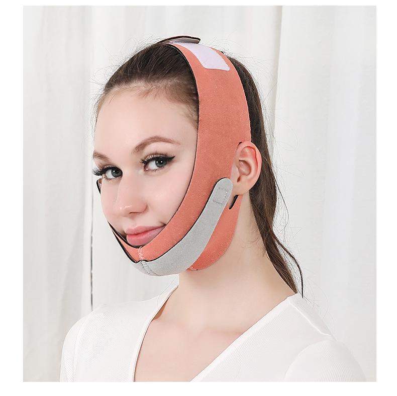 Эластичная повязка SEEYOUTH V-Line: Плюшевая маска для скульптурирования лица и подтягивания линии челюсти 'Ощущение облака'