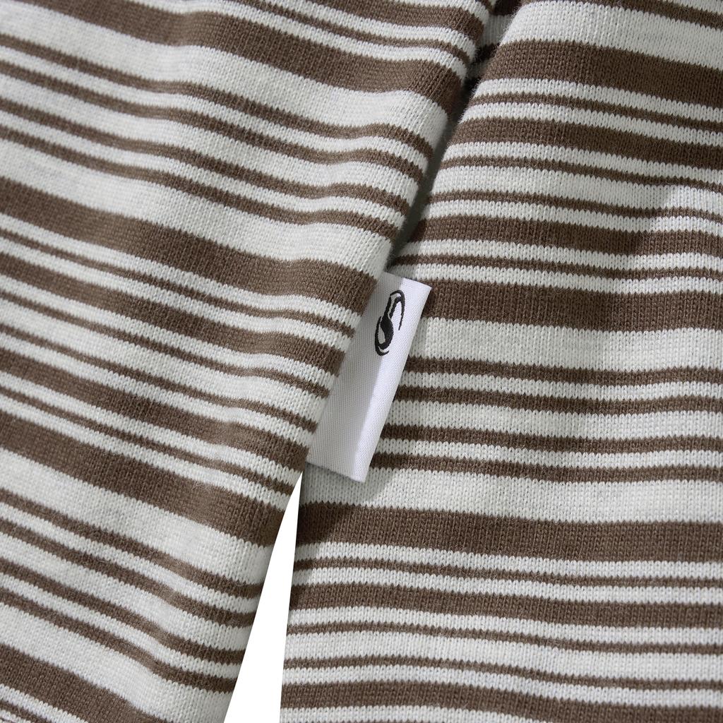 FILLUMINATE Multi-Stripe Long Sleeve - Brown