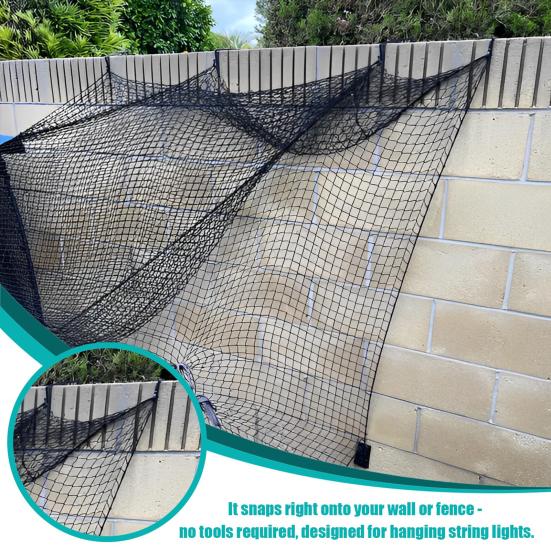 1/2/3/4/5/6/12 шт. Крючок для гирлянды Легкая установка Без сверления Крючок для шнуров гирлянд Баннеров Погодоустойчивый Без инструментов Крючок для гирлянды