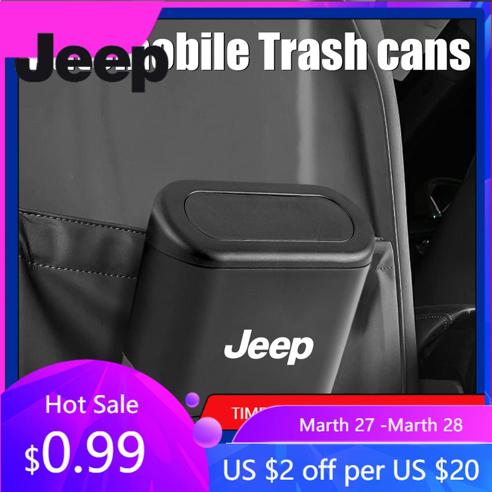 Для Jeep Автомобильный Мусорный Ящик в Дверь и на Спинку Сиденья Автомобильный Органайзер Контейнер для Хранения Автомобильная Мусорка Держатель для Мусора для Jeep Renegade Wran