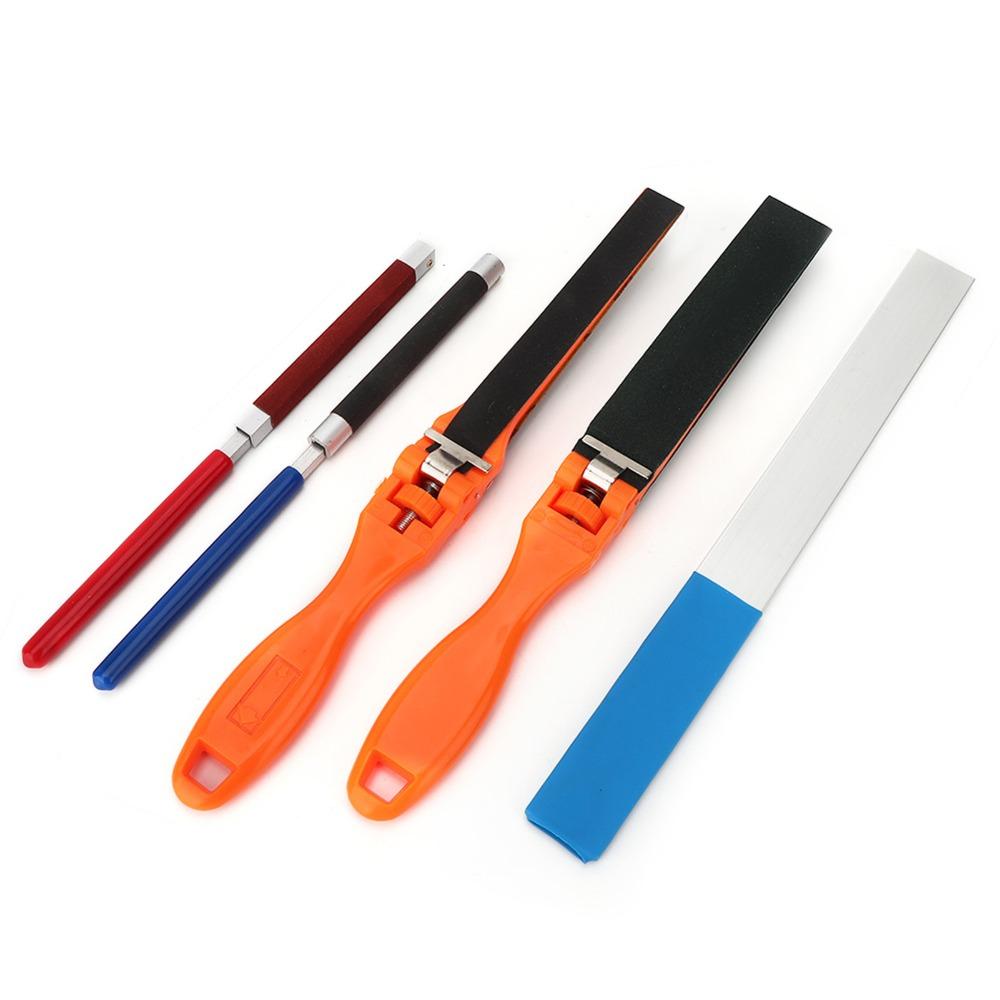 5pcs Semicircle Shape Manual Sandpaper Stick Round Square Sanding Paper Roll Bar  Detail Sanding