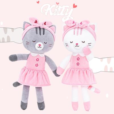 Мягкие игрушки для девочек Мягкие куклы для детей Подарки для девочек Тканевые куклы для детей Игрушки-кошки для детей