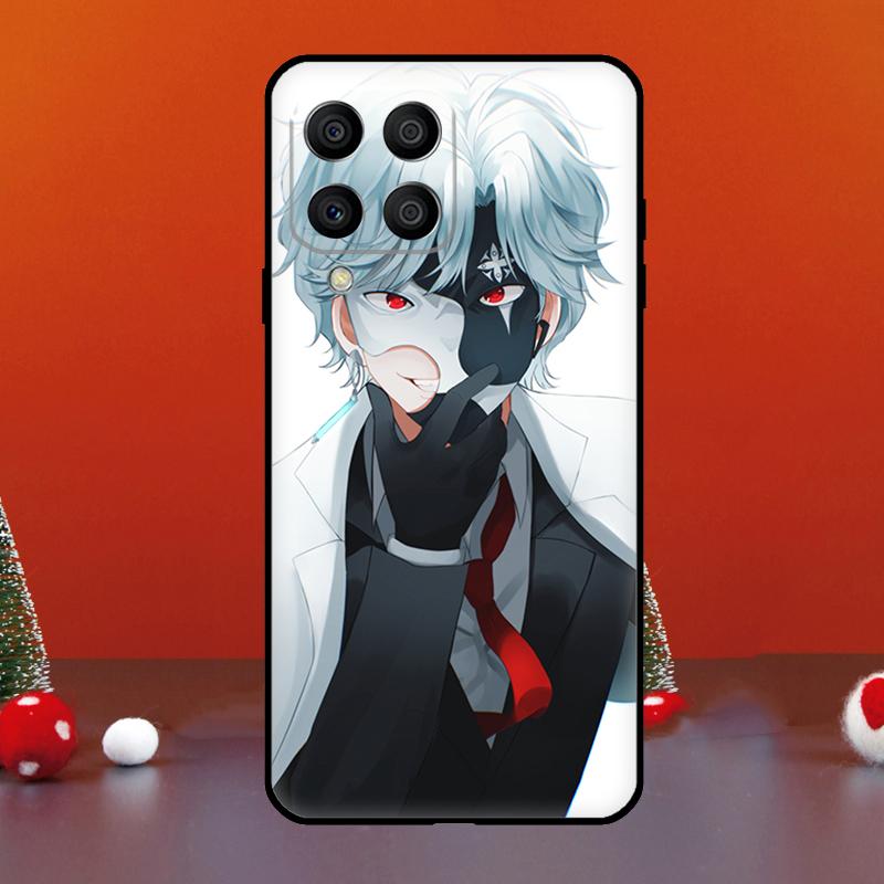 Чехол Genshin Impact Dottore для Samsung Galaxy M52 M32 M12 M11 M21 M31 M13 M33 M35 M53 M55 M15 M14 M34 M54 M06 M16