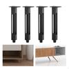 4 Pieces Furniture Foot Bed Supports Legs Easy Installation Couch Cabinet