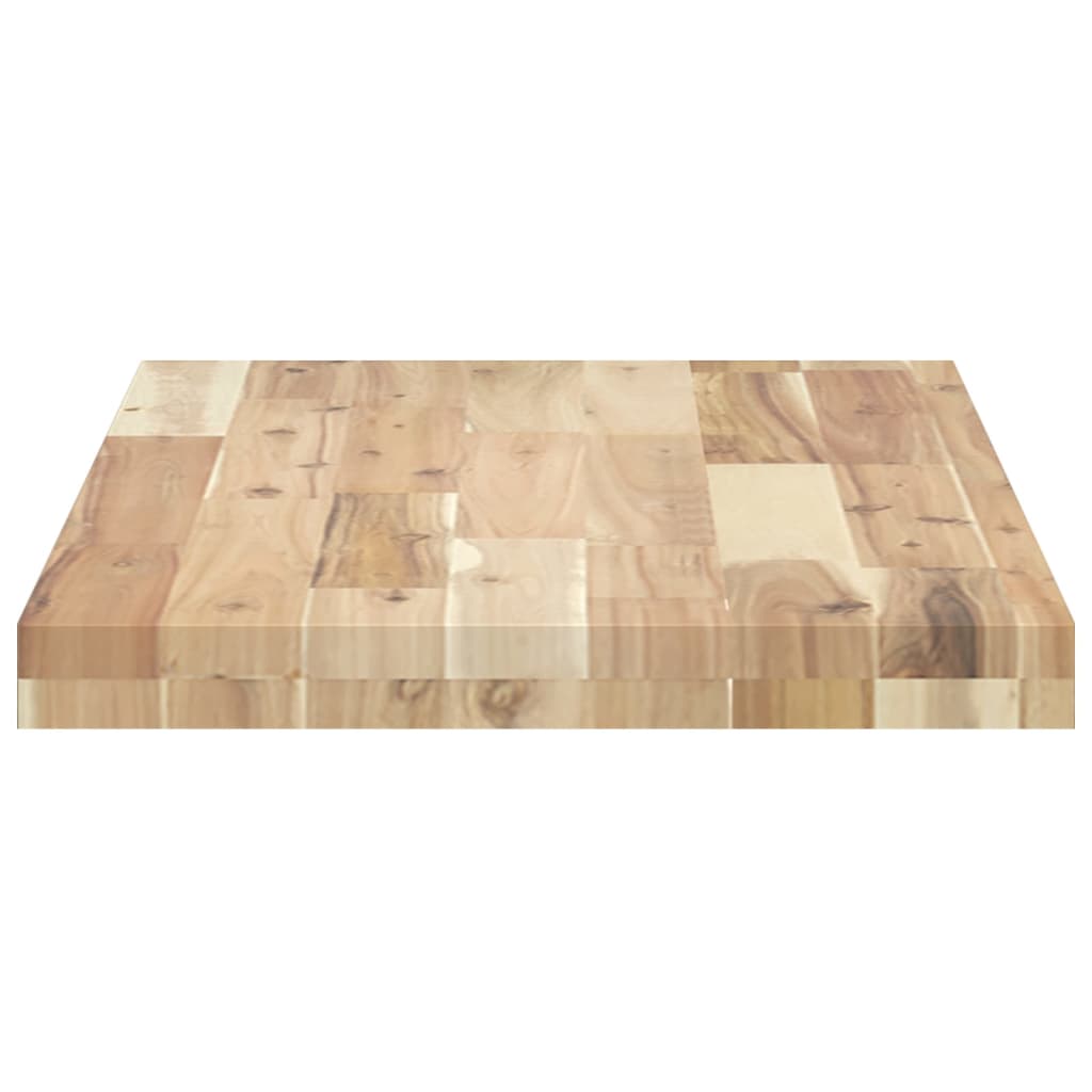 Floating Shelf 60x40x4 cm Solid Acacia Wood Untreated