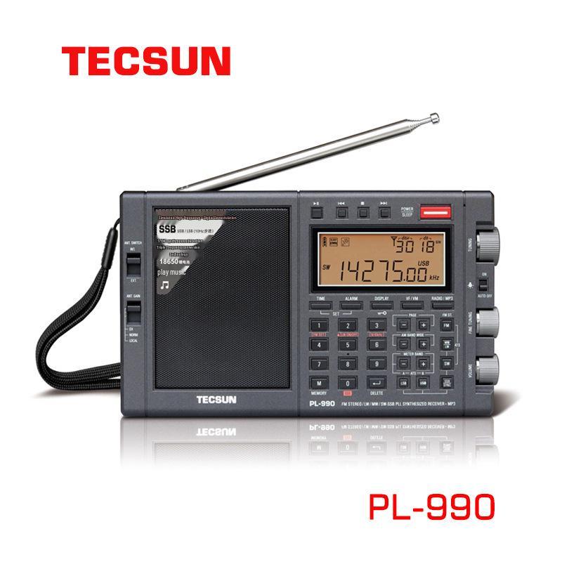 Tecsun PL-990 Portable FM/MW/SW/SSB Radio & Music Player