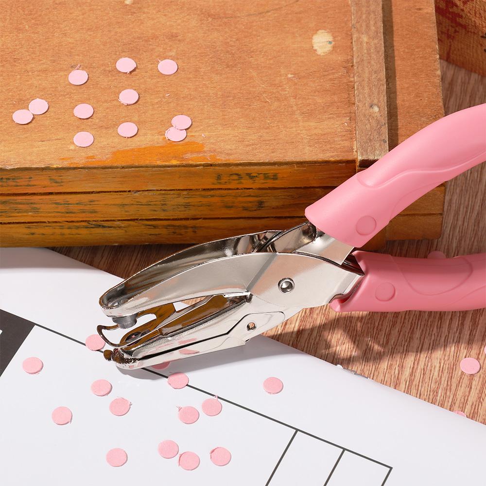 Metal Binding Stationery Scrapbook Hole Punch Single Hole Hand Tool Paper Cutter