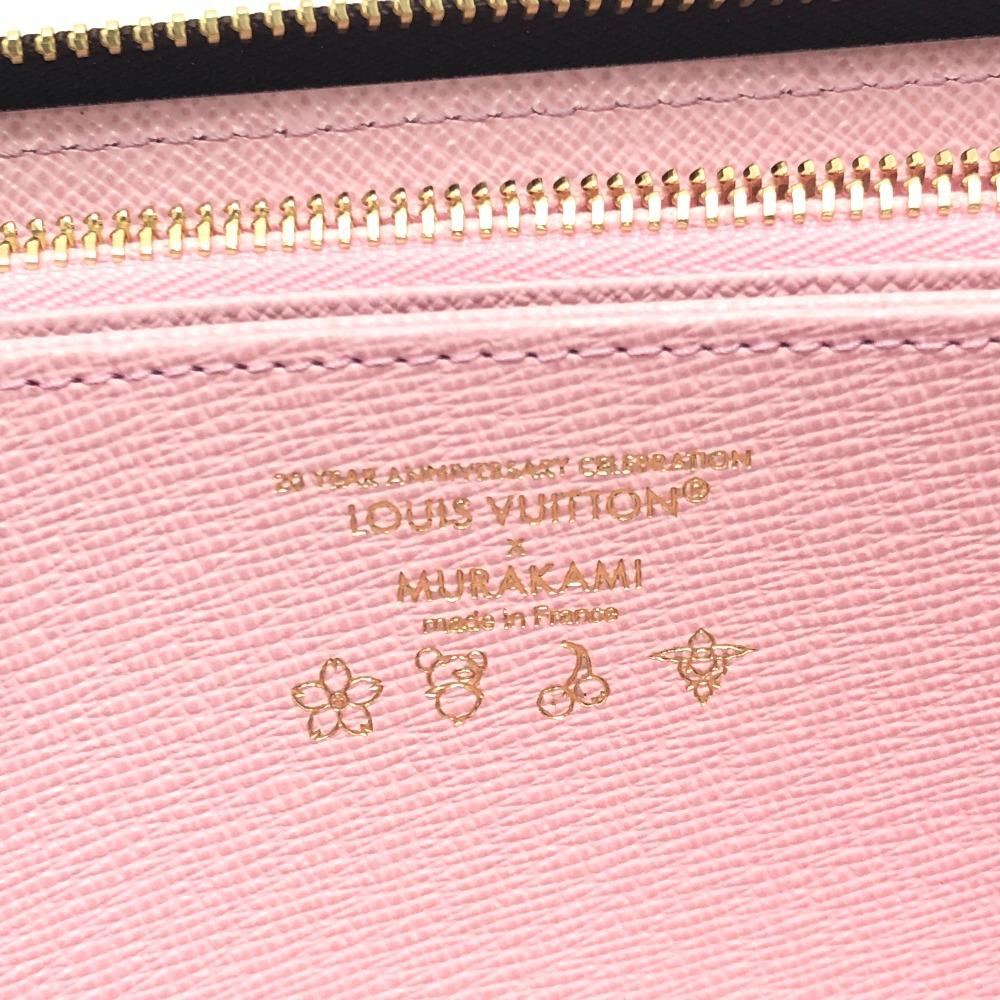 Louis Vuitton M13433 Murakami Takashi Monogram Zippy Wallet Cherry Blossom