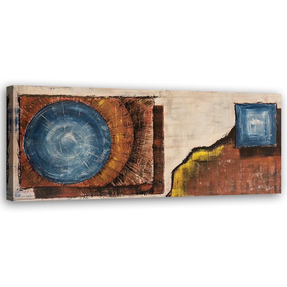 Canvas Print, Blue Circle