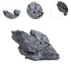 Fake Rock High Fidelity Ornament Lightweight Versatile Decorating Gray Landscape Rock for Indoor Stations Aquarium Yard Hotels