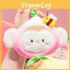 Plush Coin Jinnew Purse Keychain Adorable Cartoon Design For Stylish Key Accessories