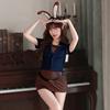 Сексуальное женское белье, милый сладкий кролик, униформа, сексуальный горячий, чистая похоть, костюм секретаря, косплей кролика