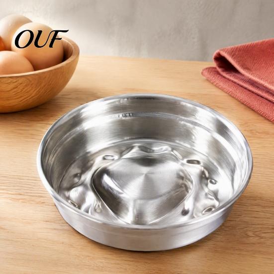 Heat Resistant Egg Mold Stainless Steel Poacher Pan, Non-stick Poached Eggs Efficient Home Kitchen Cooking Accessory Breakfast Maker, Boiler