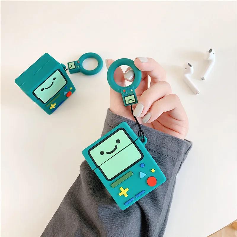 Чехол для Airpods Pro 2 2022, 3D мультфильм Adventure Time защитный силиконовый чехол для наушников для Airpods 1/2 чехол для детей/мальчиков