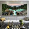 Nature Landscape Canvas Painting Wall Art Jasper National Park Canada Wall Picture Posters and Prints for Living Room Home Decor