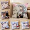 Anime Cool l-Inuyasha-MT Sesshomaru Pillow Case Printed Brushed Fleece Pillow Baby Skin-Touch Eco-Friendly Dye-Sublimat