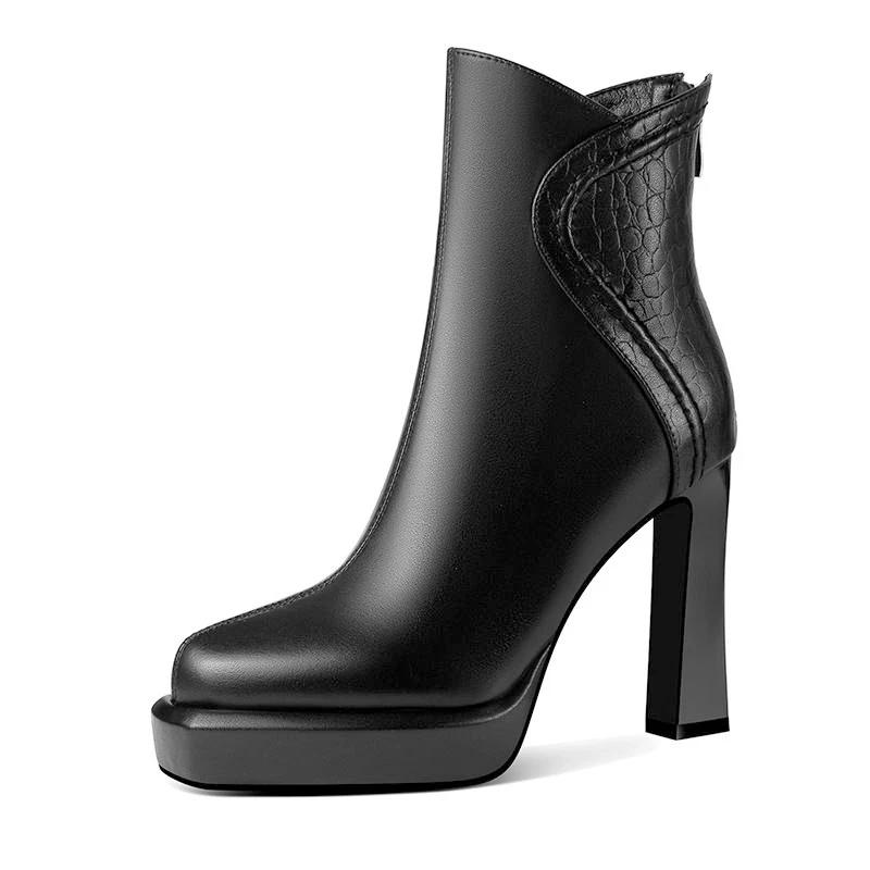 Женские ботильоны на высоком каблуке с острым носком, зимняя мода, туфли челси, женские трендовые зимние ботинки 2024 года, туфли-лодочки, сексуальные женские туфли Zapatos