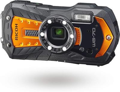 RICOH Orange Ricoh подлинная водонепроницаемая цифровая камера водонепроницаемая 14 м часов ударопрочная пыленепроницаемая морозостойкая прочный корпус подходит для использования на открытом воздухе