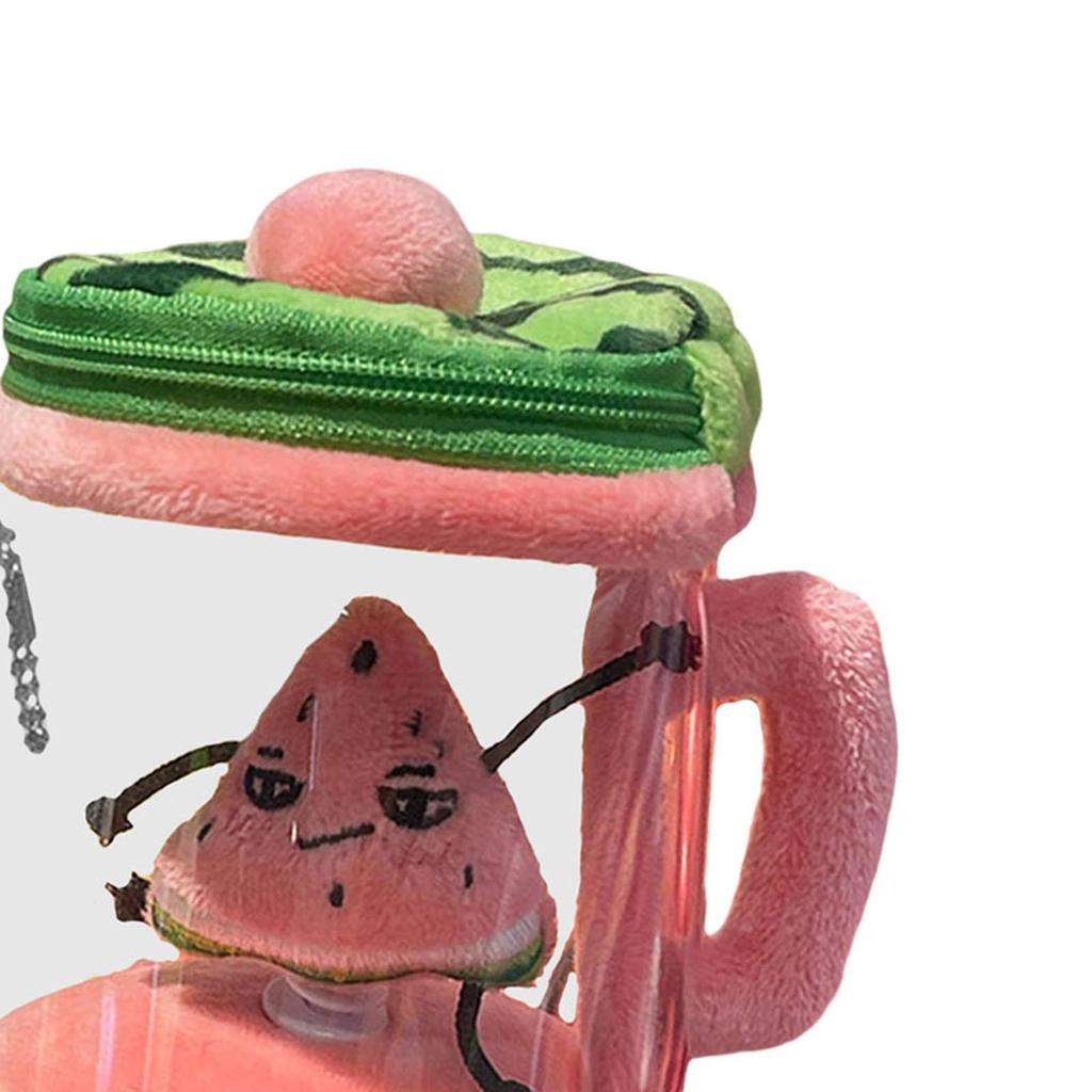 Fruit Juicer Plush Toy Cute Novelty Portable, Fruit Doll,Soft, Stuffed for Kids Boys Girls