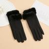 Keep Warm Women Gloves Touchable Screen Full Finger Gloves New Winter Gloves  Cycling Driving