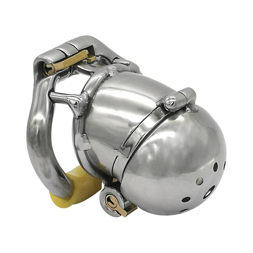 Эргономичное устройство верности для мужчин из нержавеющей стали, клетка для члена, замок для пениса, кольцо для члена, пояс верности, S058