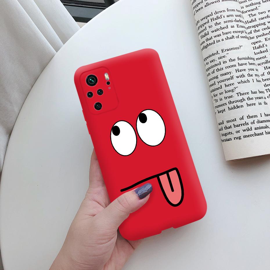 For Xiaomi Redmi Note 10 Phone Case TPU Soft Silicon Cute Pattern Back Cover for Xiomi Xiaomi Redmi Note 10 note10 Pro 10s Cases