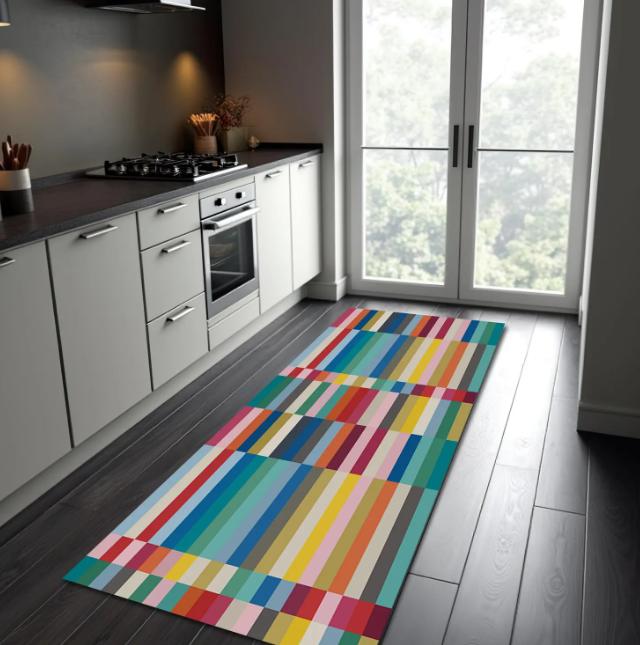 Красный ковер-дорожка для пола для кухни, спальни, гостиной, лестницы, коврики, восточная дорожка, коврик для прихожей, коврики для ванной комнаты