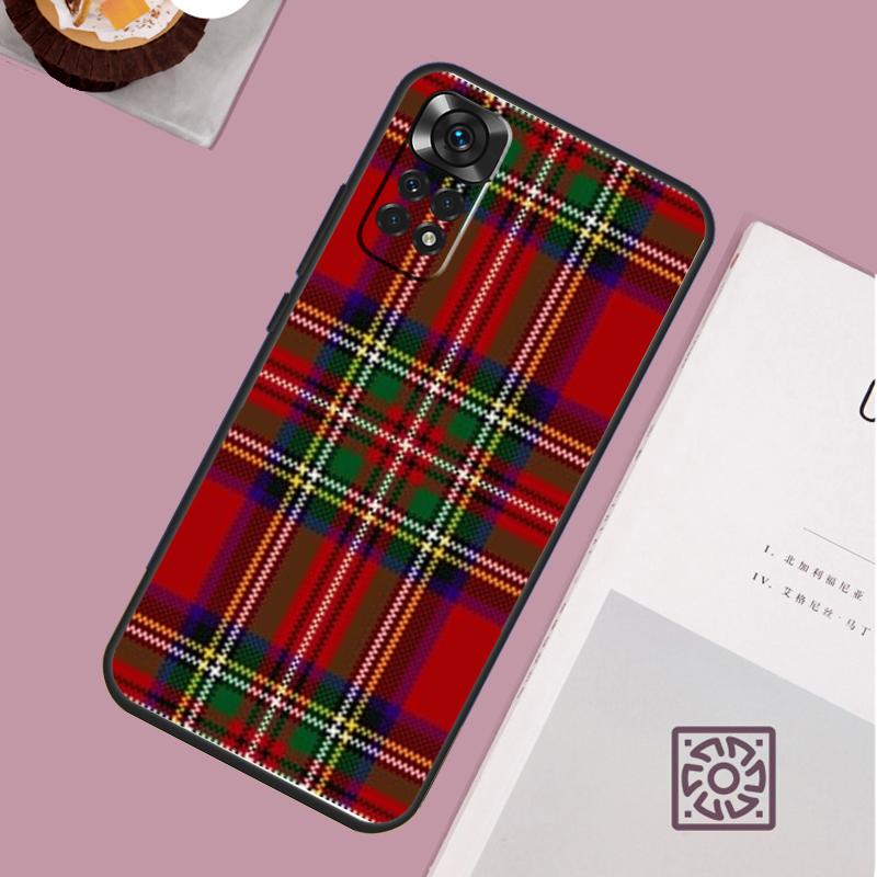 Чехол Clan Stewart Dress Tartan Pattern для Xiaomi Redmi Note 14 13 12 11 15 Pro Plus Redmi 15 13 10 10C 12C 13C 14C 15C