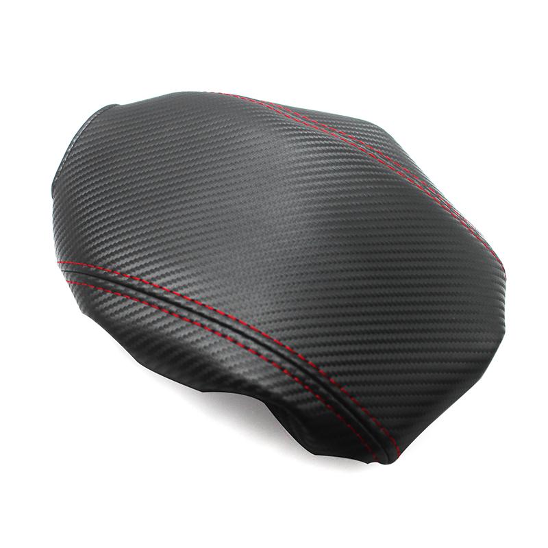 Внутренняя отделка центрального подлокотника из микрофибры в углеродном стиле для Honda Civic 8-го поколения седана 2006 2007 2008 2009 2010