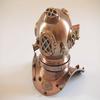 20.32 Cm Brass Diving Helmet Mark V Replica, Nautical Decor