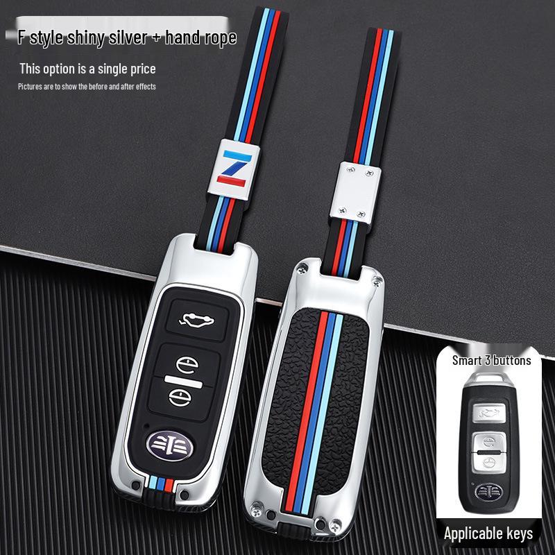 FAW Senya R7/R9 B90 Key Case & Besturn B50 Protective Metal Shell for Men and Women