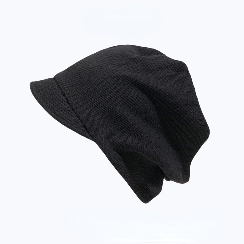 Solid Color Slouchy Baggy Caps Keep Warm Skull Cap Chemo Cap Beanie Hat Autumn Winter