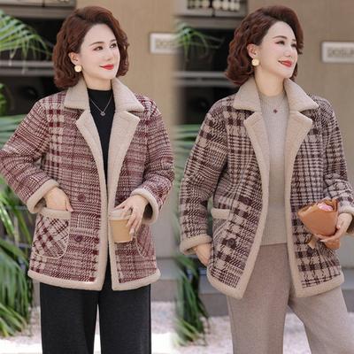 Зимняя новая бархатная теплая куртка с хлопковой подкладкой, женская одежда, гранулированный бархатный топ, утолщенная, с темпераментом, тонкая хлопковая одежда